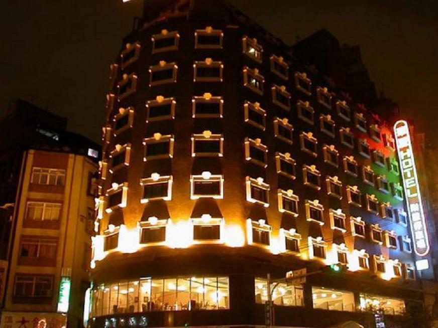 華麗大飯店ferrary Hotel Тайбэй Экстерьер фото